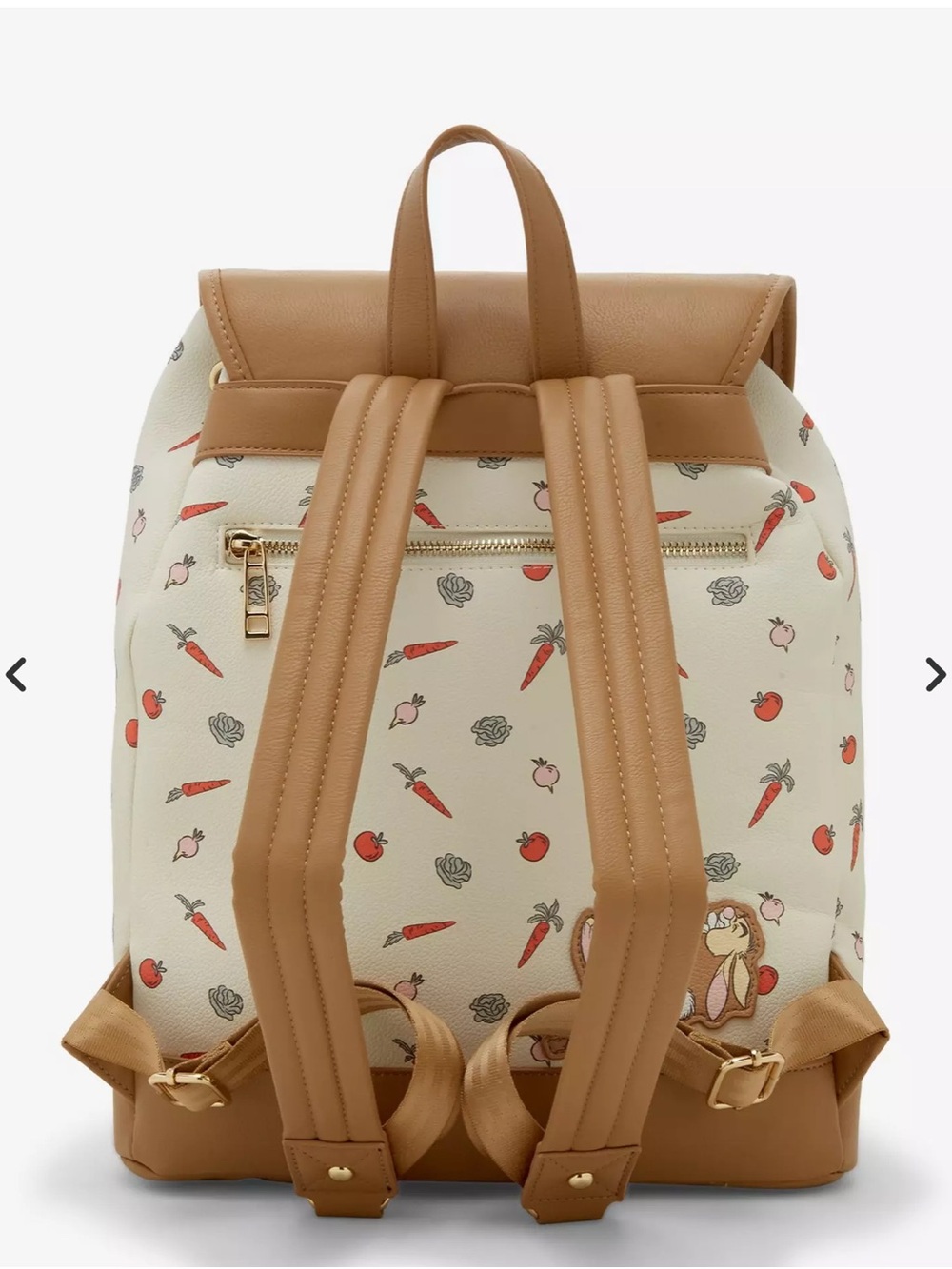 NWT Disney BoxedLunch Winnie The Pooh Veggies Allover Print Mini Backpack - Picture 3 of 13